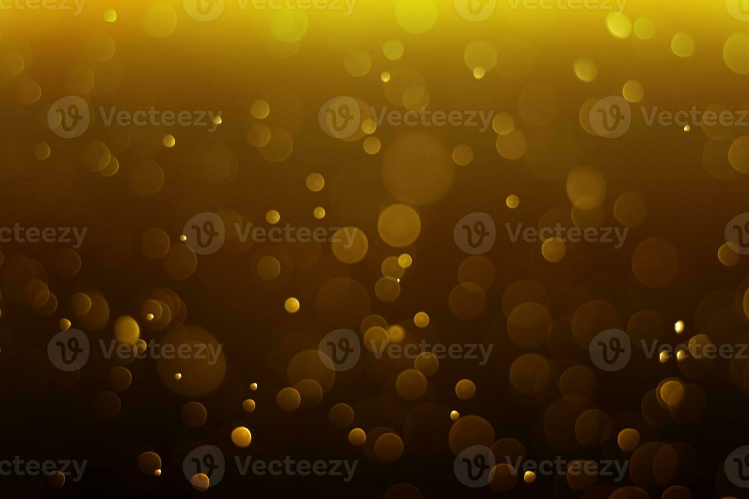 bokeh gold and dark background, gradient blurred background beautiful glow photo