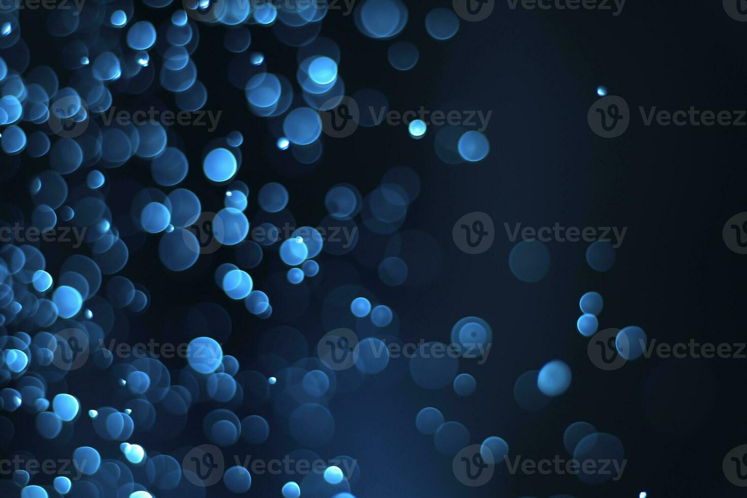 blue bokeh background, blurred background. beautiful glowing light. photo