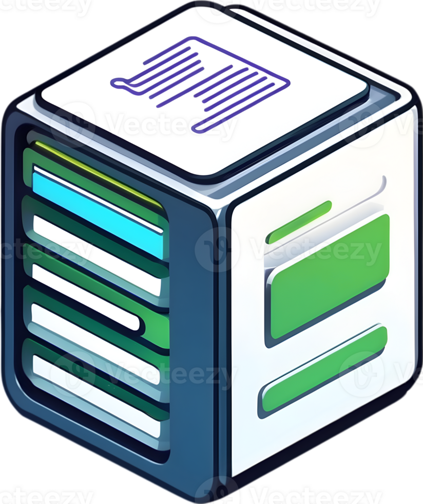 server png image, ai generative