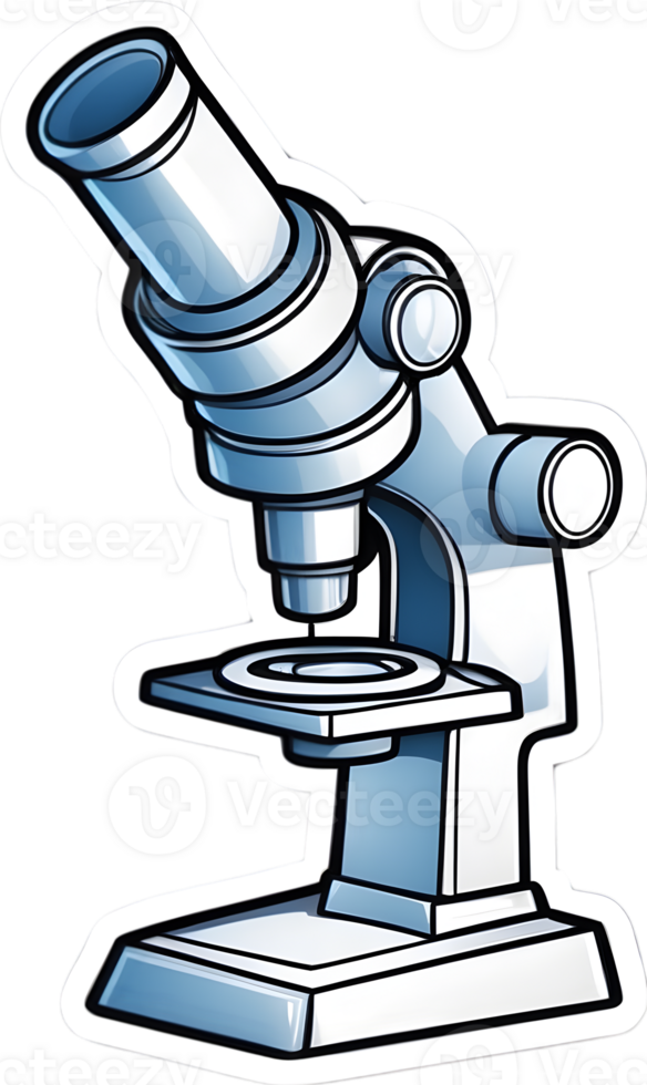 microscope ai generative png