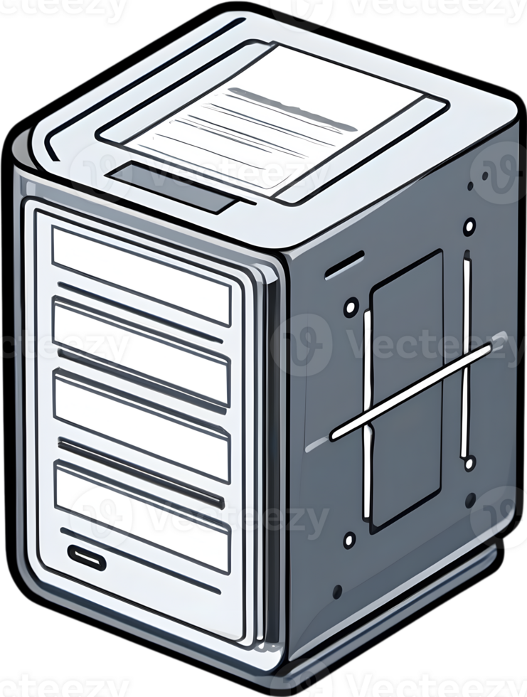 server png image, ai generative
