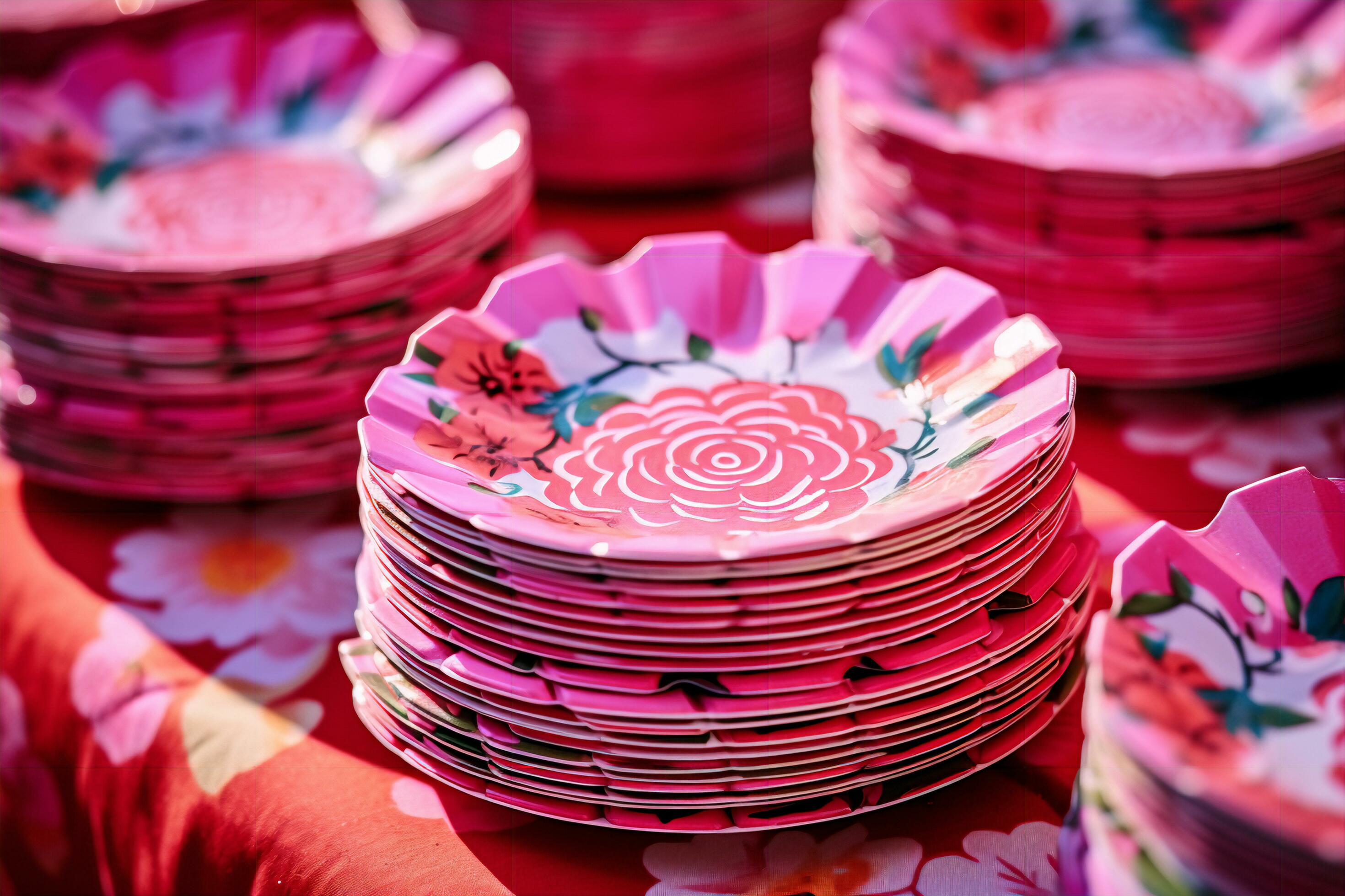 FlowerPowered Pinkcore Party AI generated 33522277 Stock Photo at