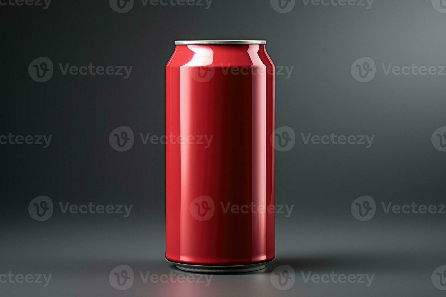 drink can is a metal container designed to hold a liquid AI Generated photo
