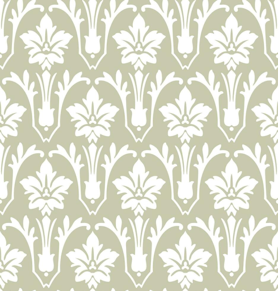 damasco sin costura modelo elemento vector clásico. lujo ornamento real para fondos de pantalla encantado Clásico flores diseño para envase papel, fondo de pantalla, telas, y Moda ropa.