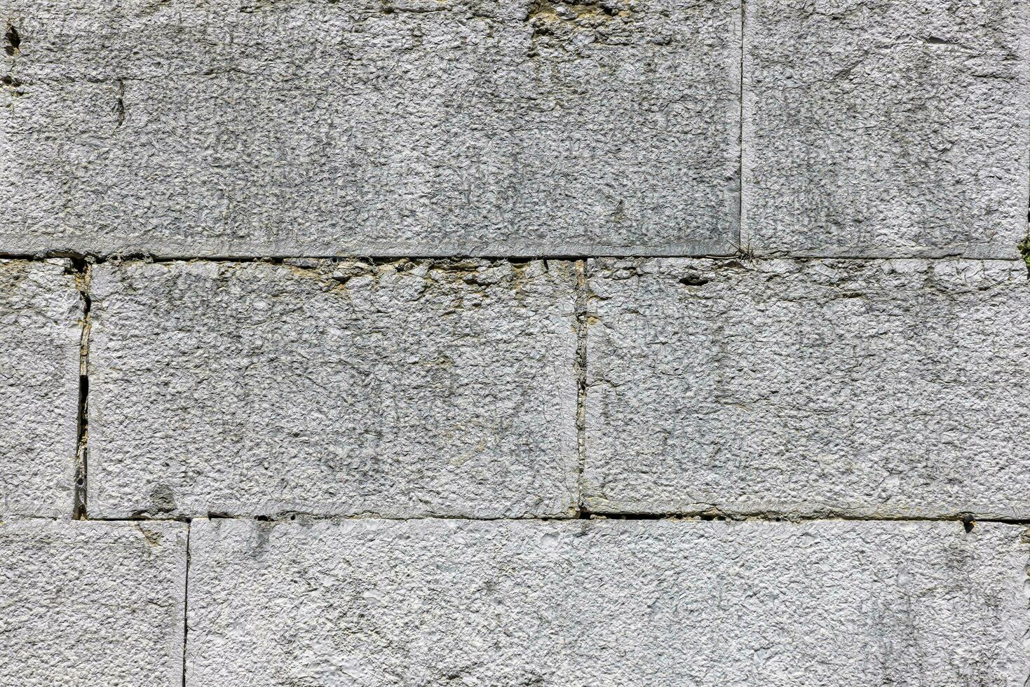 Close-up of a wall made of bricks photo