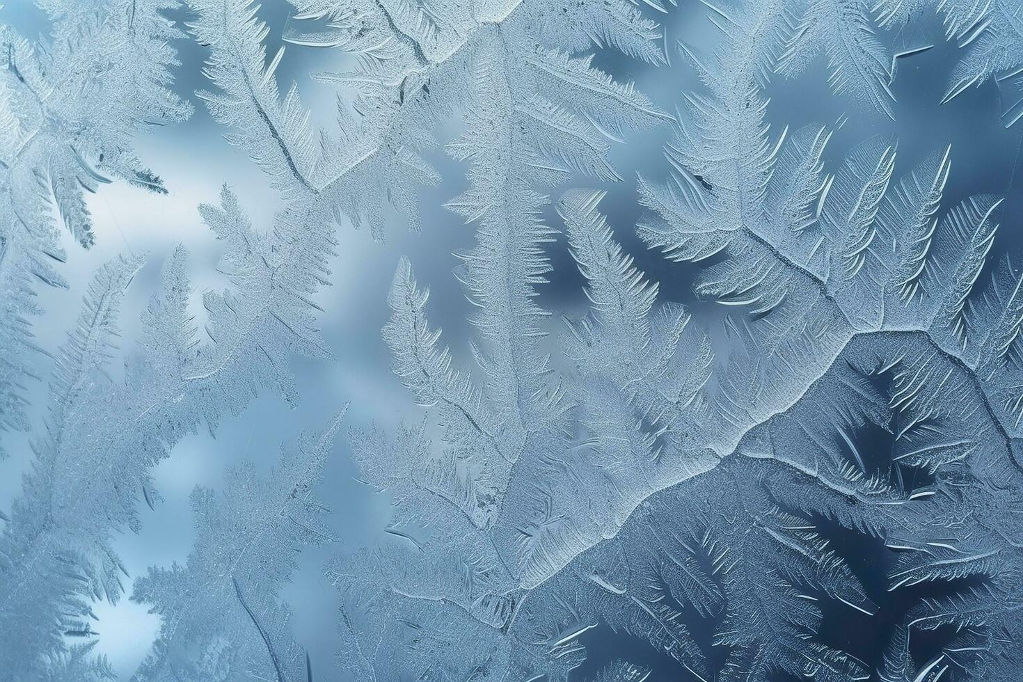 resumen hielo texturas en coche ventana en invierno. escarchado vaso y hielo. un texturizado mirar. antecedentes y texturas concepto. ai generativo foto