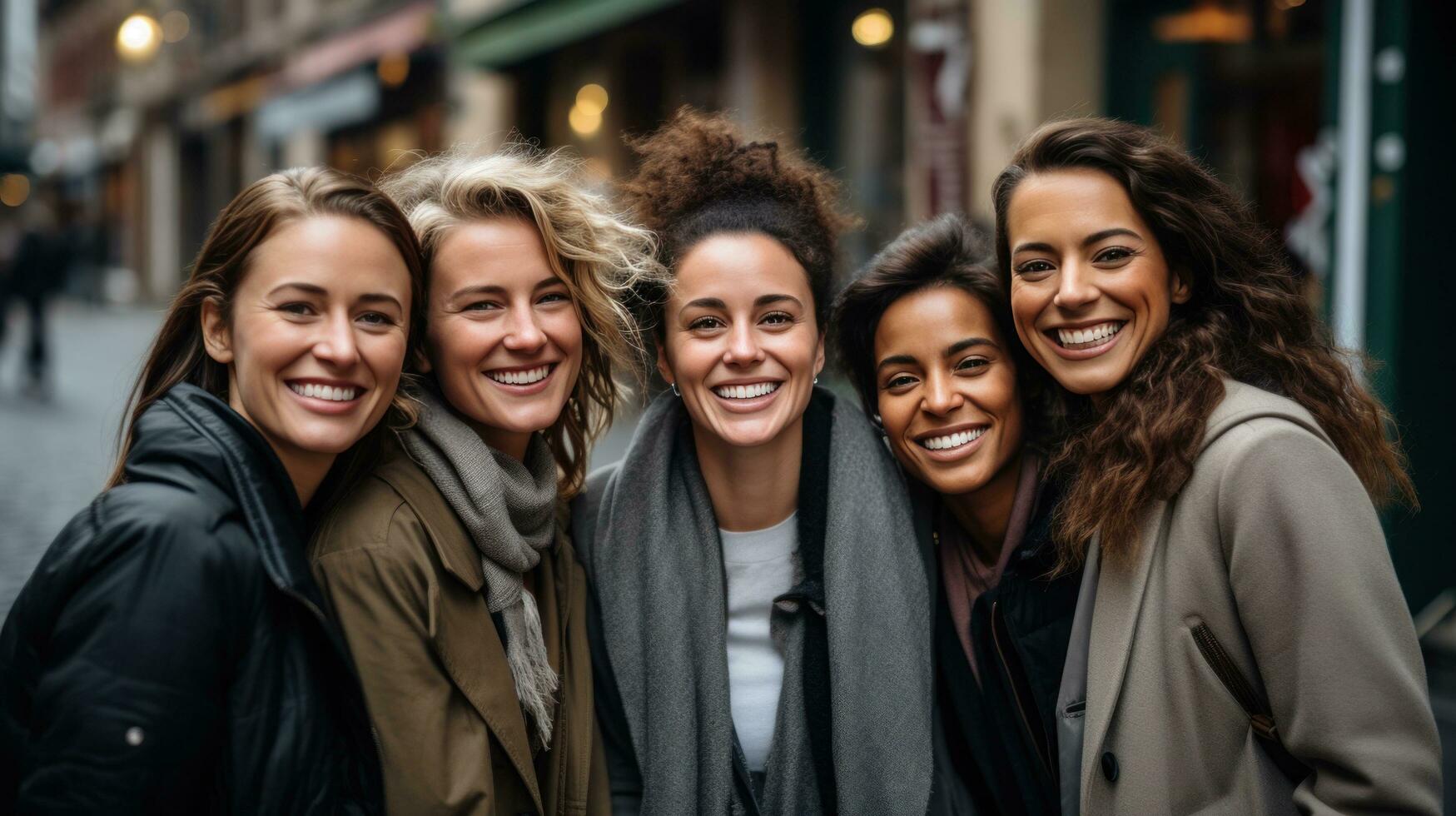 nuestra mujer sonriente foto