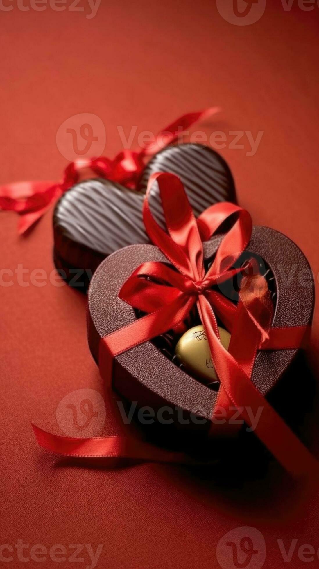 Set of different chocolates in a box . AI Generated 33524843 Stock