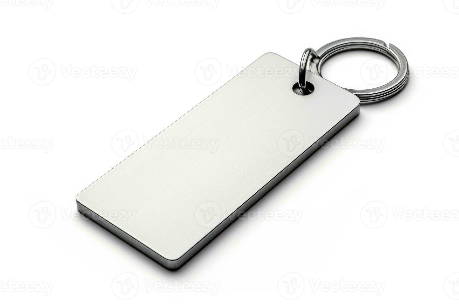 Key chain for mockup design mock up. AI Generated photo