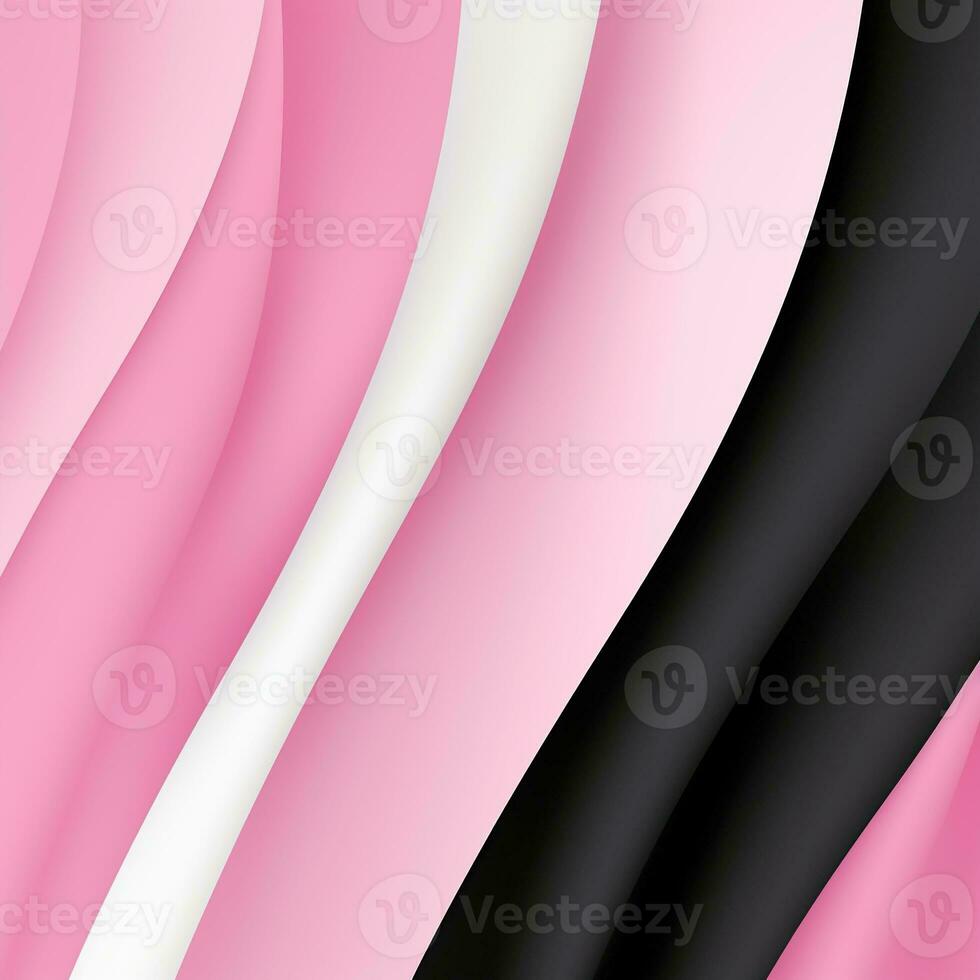 Abstract texture in black pink white color with wave effect, liquid, fabric photo