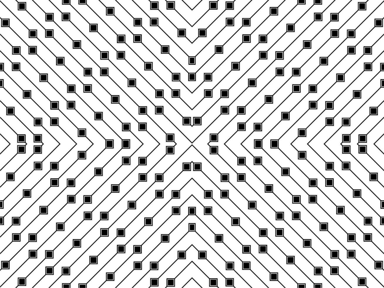 Rhombus and Lines Motif Pattern, can use for Contemporary Decoration, Ornate, Background, Fashion, Textile, Fabric, Tile, Wallpaper, Cover, Wrapping, Carpet, etc. vector