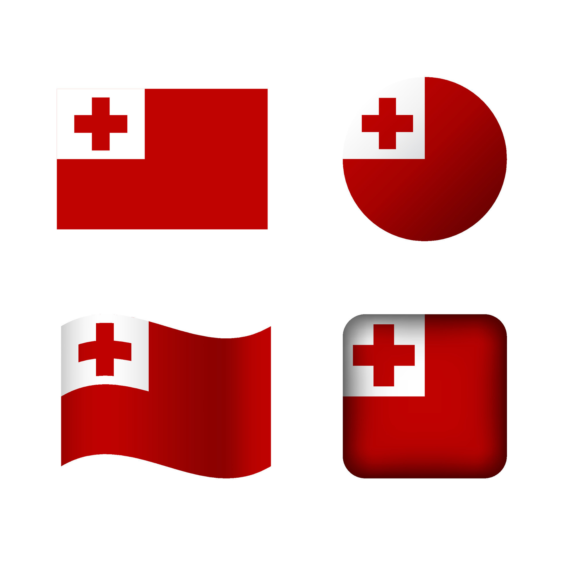 Vector Tonga National Flag Icons Set 33525419 Vector Art At Vecteezy Vector Tonga National Flag Icons Set 33525419 Vector Art At Vecteezy