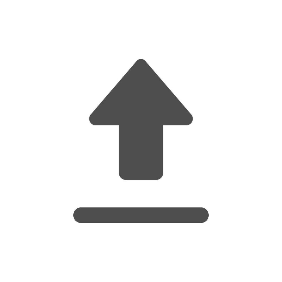 upload icon design vector template