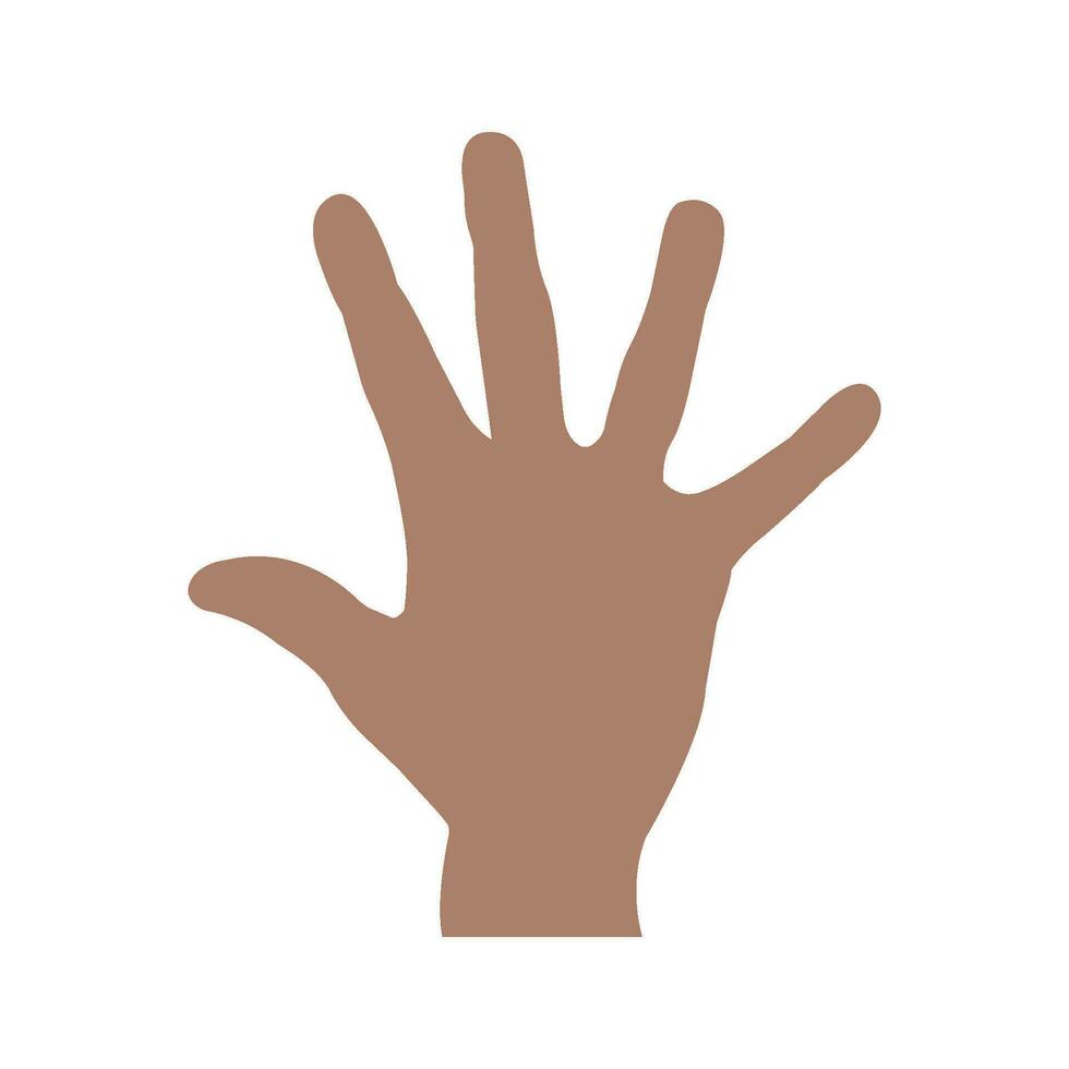 Hand Palm icon vector