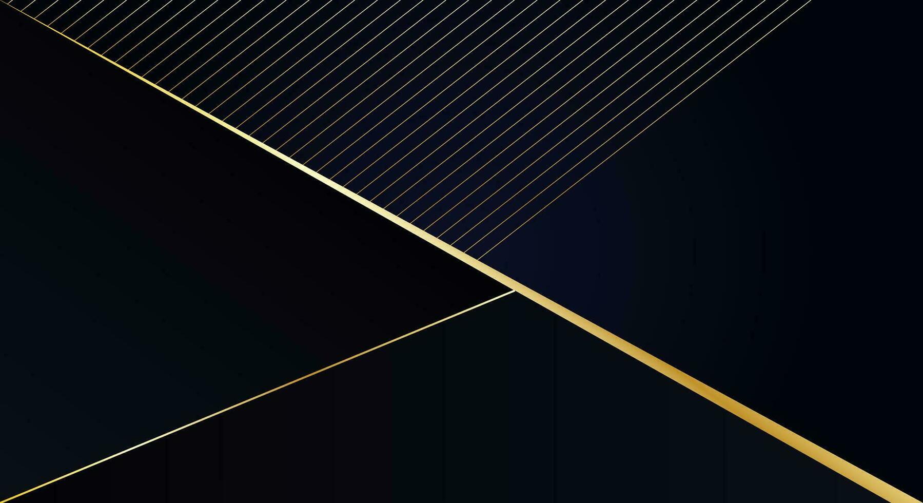 luxury abstract background with golden lines vector