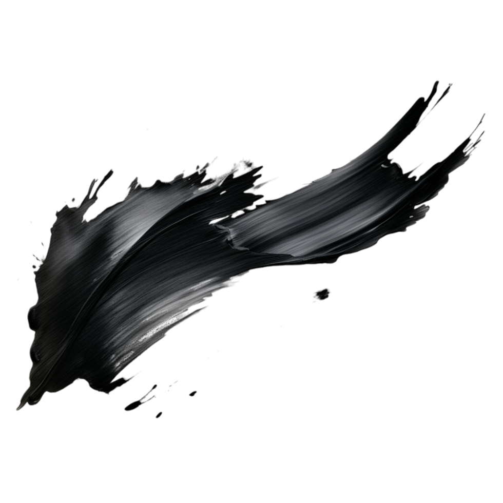 Brushset paint and scribble Ai Generative png