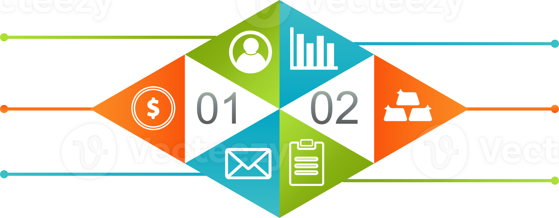 business infographic element png