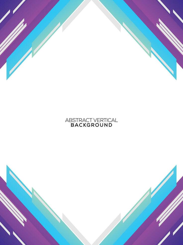 geometric modern vertical background design vector