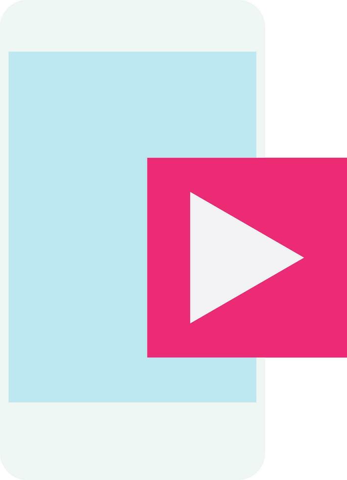 Smartphone Mobile Video vector