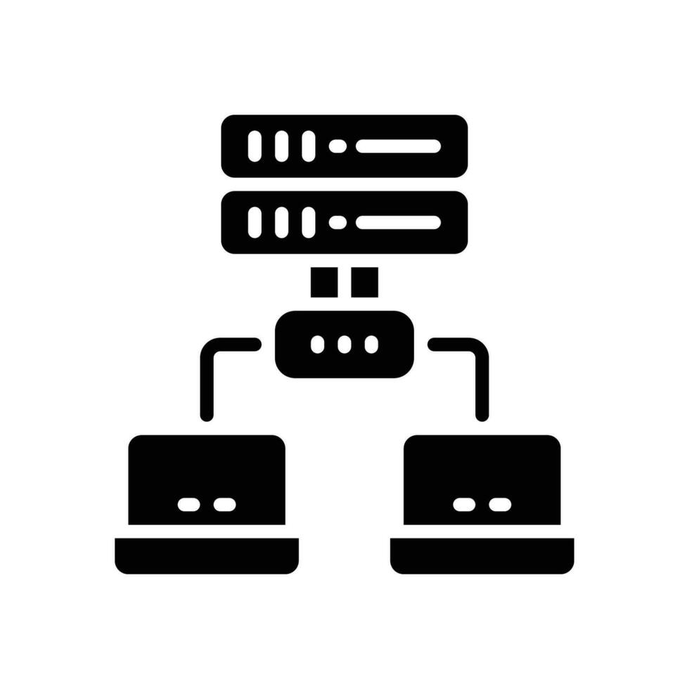 database glyph icon. vector icon for your website, mobile, presentation, and logo design.