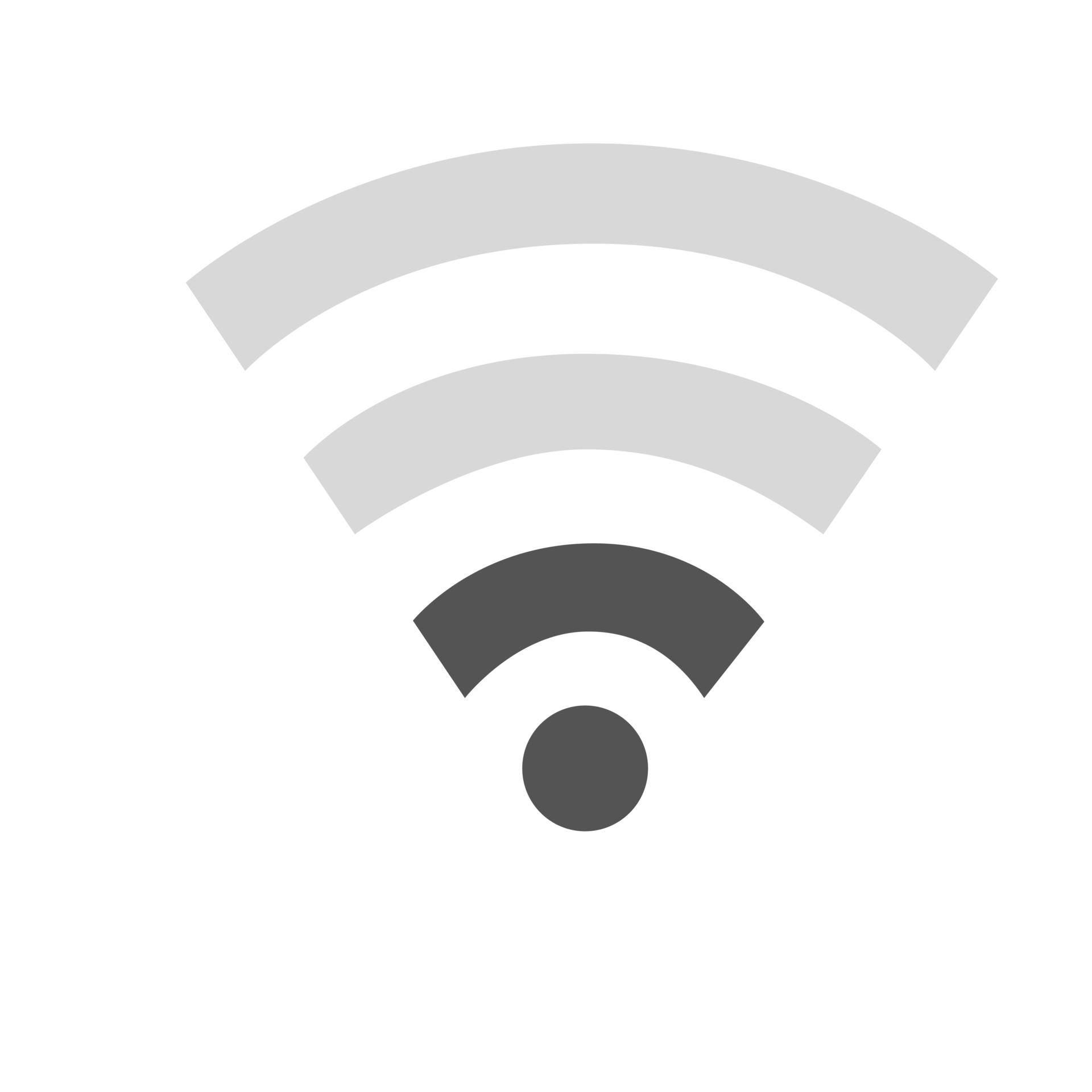 Signal Black and White, Wifi Signal Connection Icon 33530018 PNG