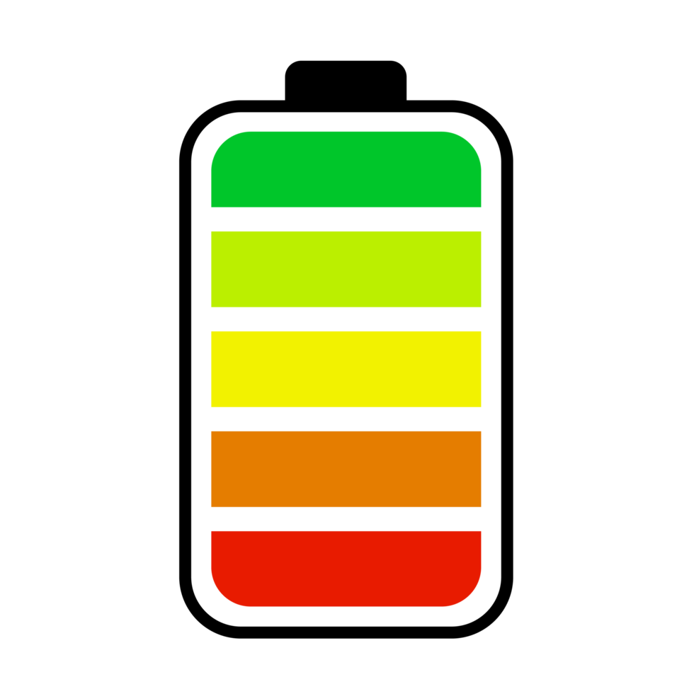 Battery Full Charged Indicator Icon png