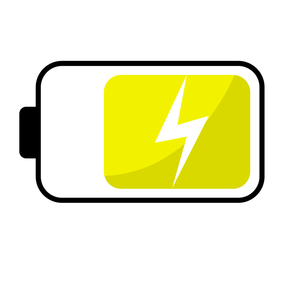 Battery Charging Power Indicator Icon png