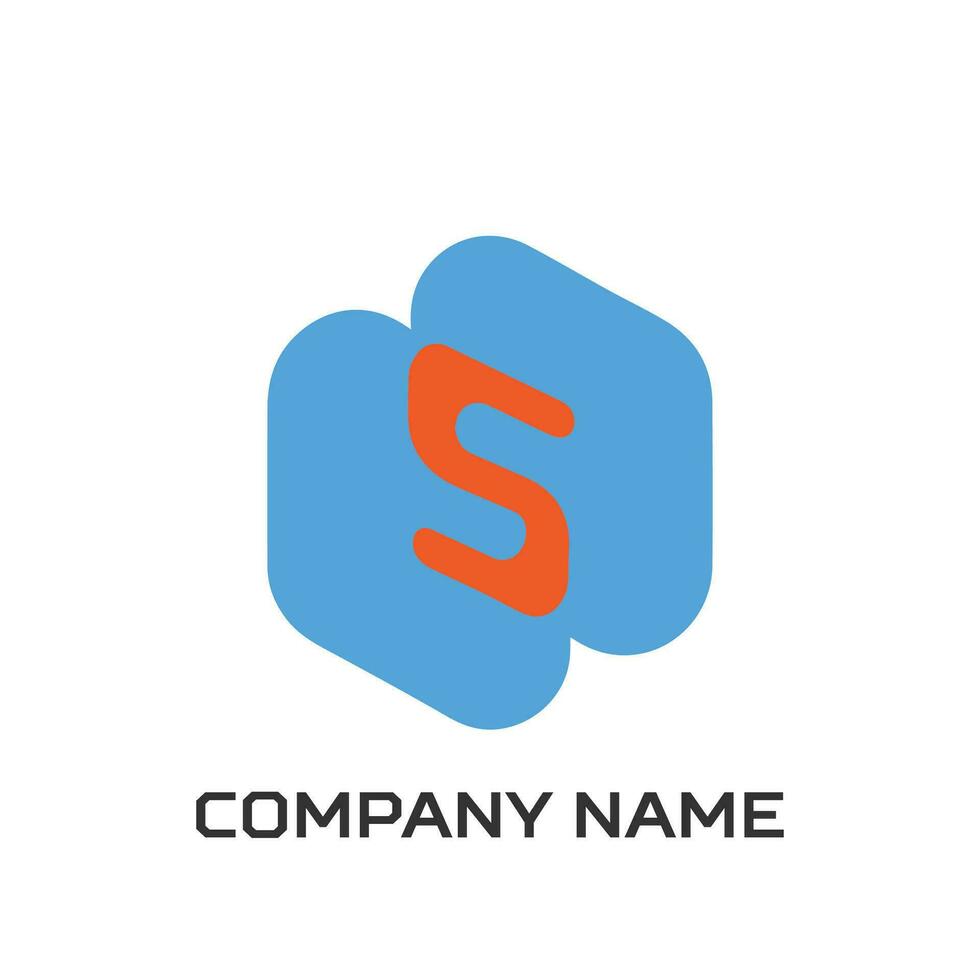 Abstract logo design vector image