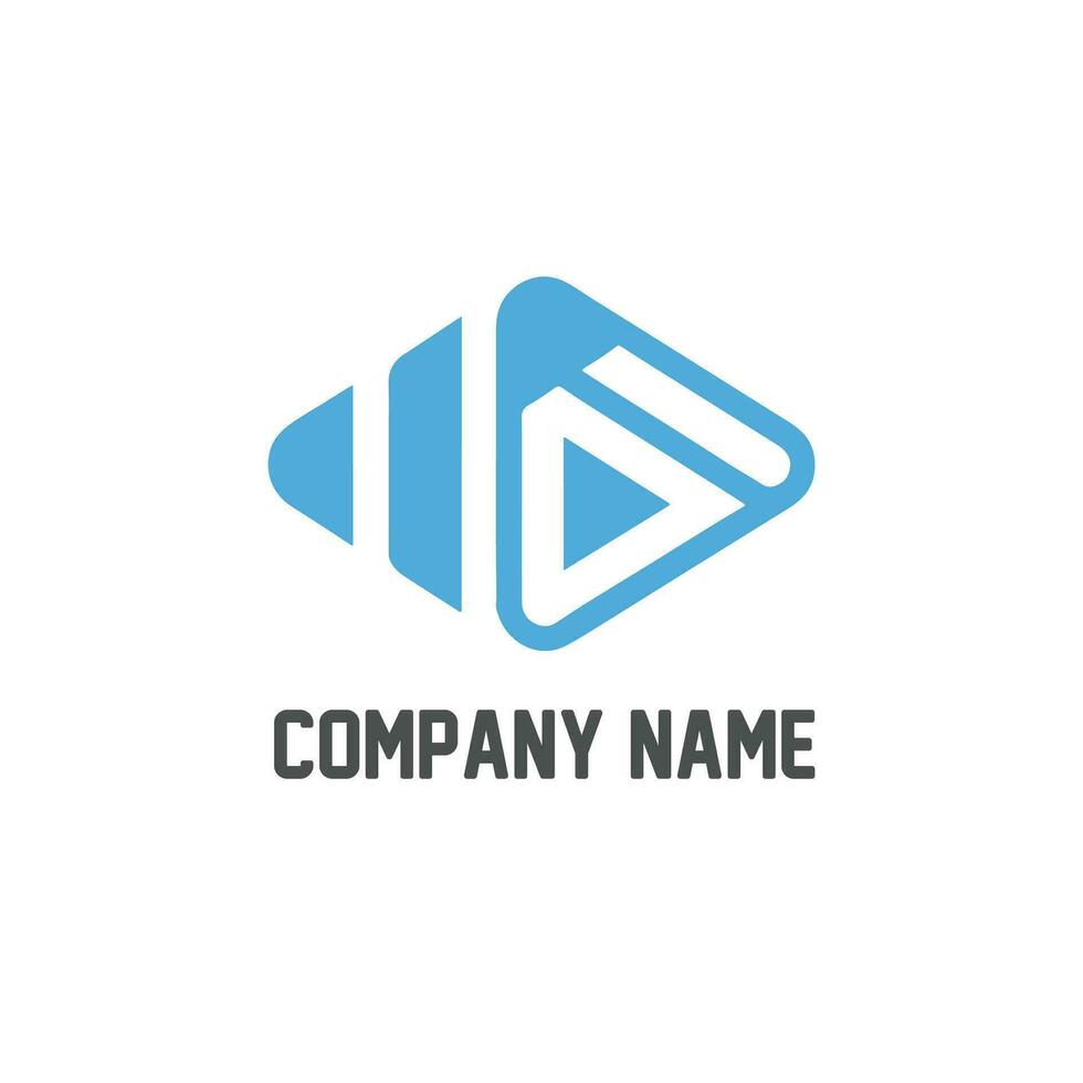 Abstract logo design vector image