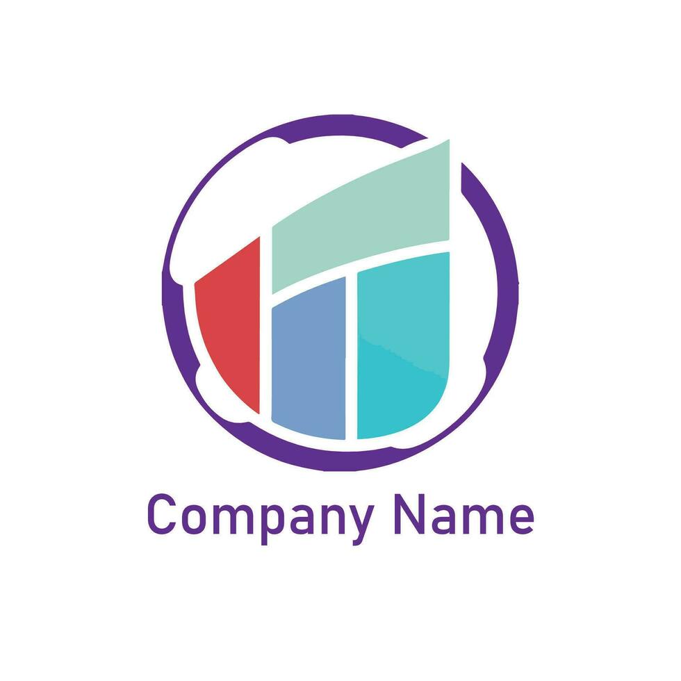 Abstract logo design vector image