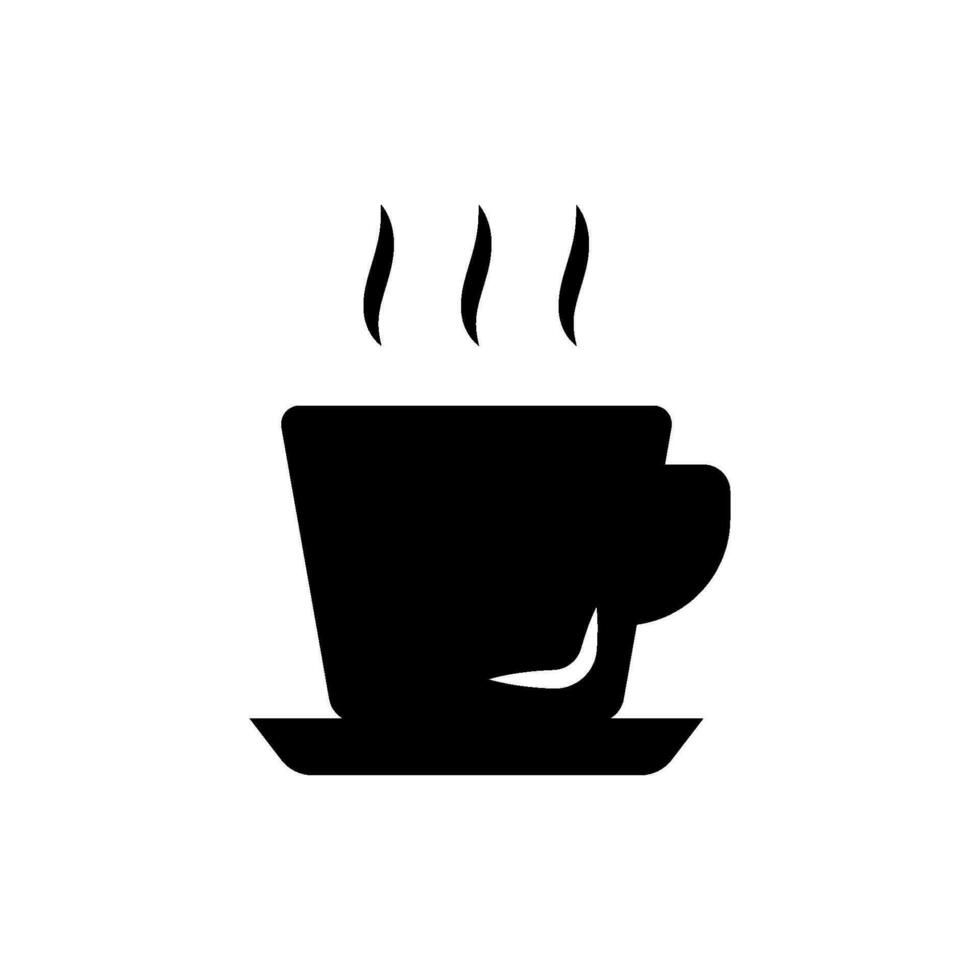 Glass Coffee Icon vector design templates simple and modern
