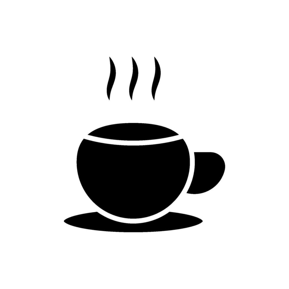 vaso café icono vector diseño plantillas sencillo y moderno