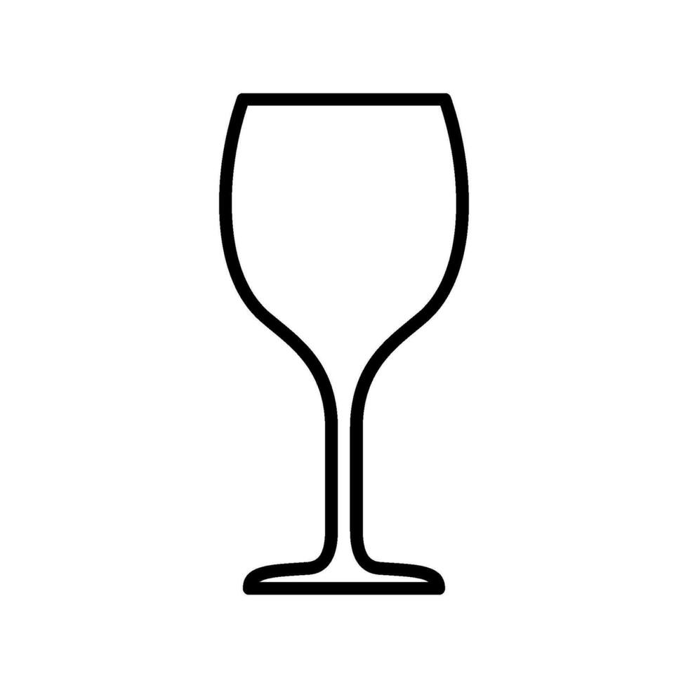 Wine Glass icon vector design templates simple and modern