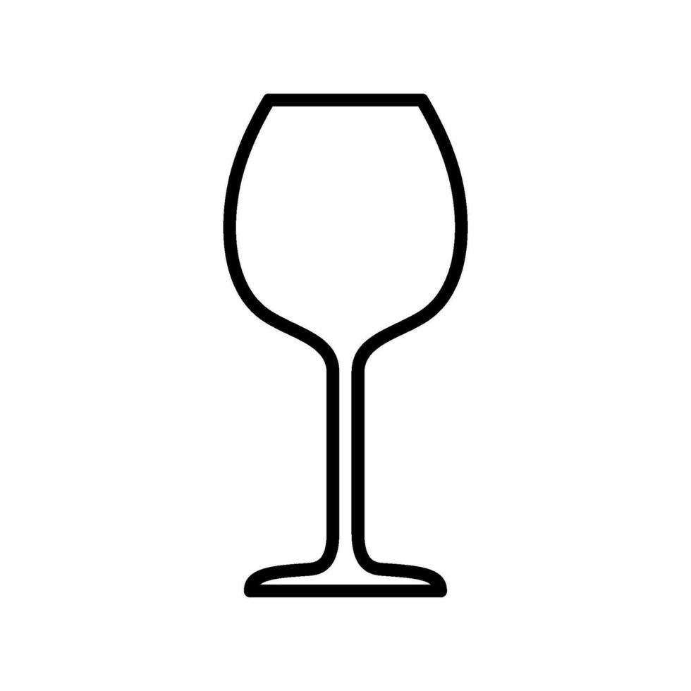 Wine Glass icon vector design templates simple and modern