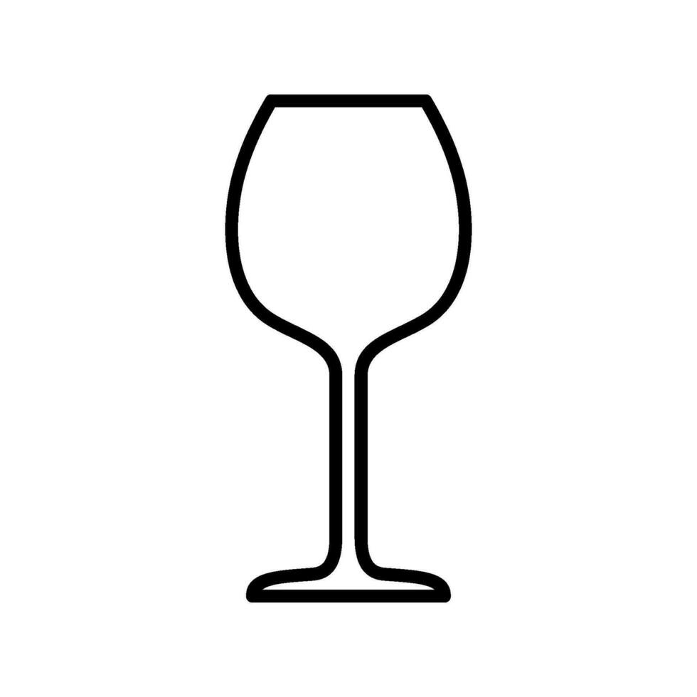 vino vaso icono vector diseño plantillas sencillo y moderno