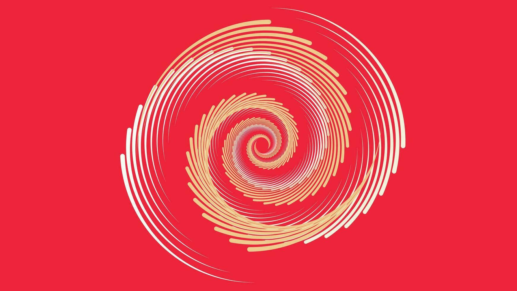 resumen espiral punteado redondo mandala estilo sencillo antecedentes. vector