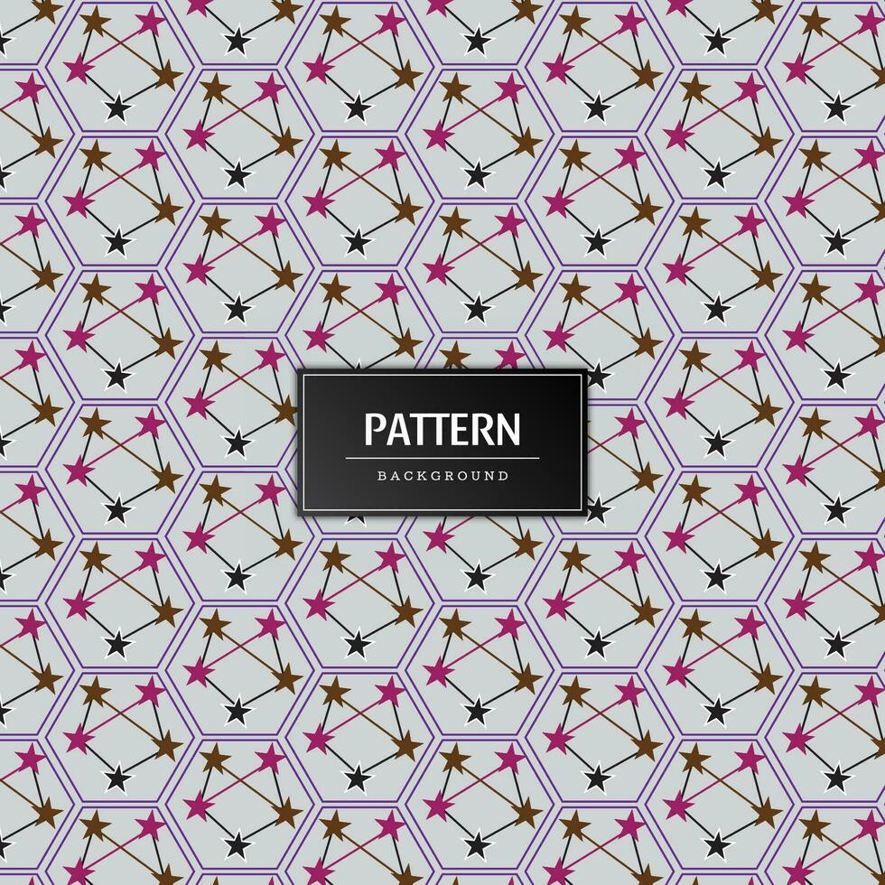Modern geometric  pattern vector