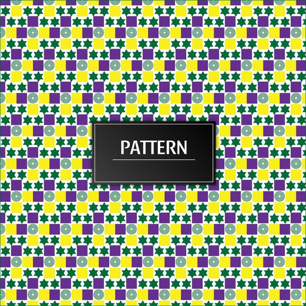 Modern geometric  pattern design vector