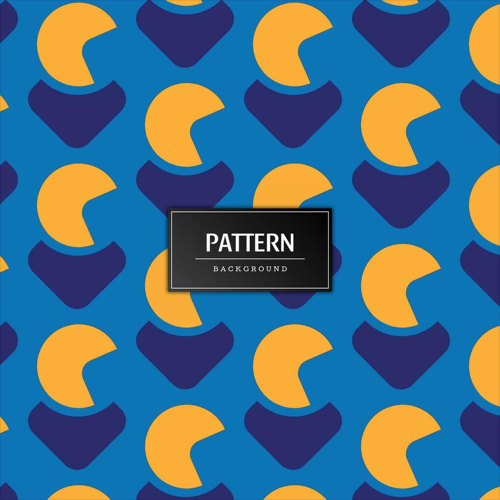 Modern geometric  pattern design vector