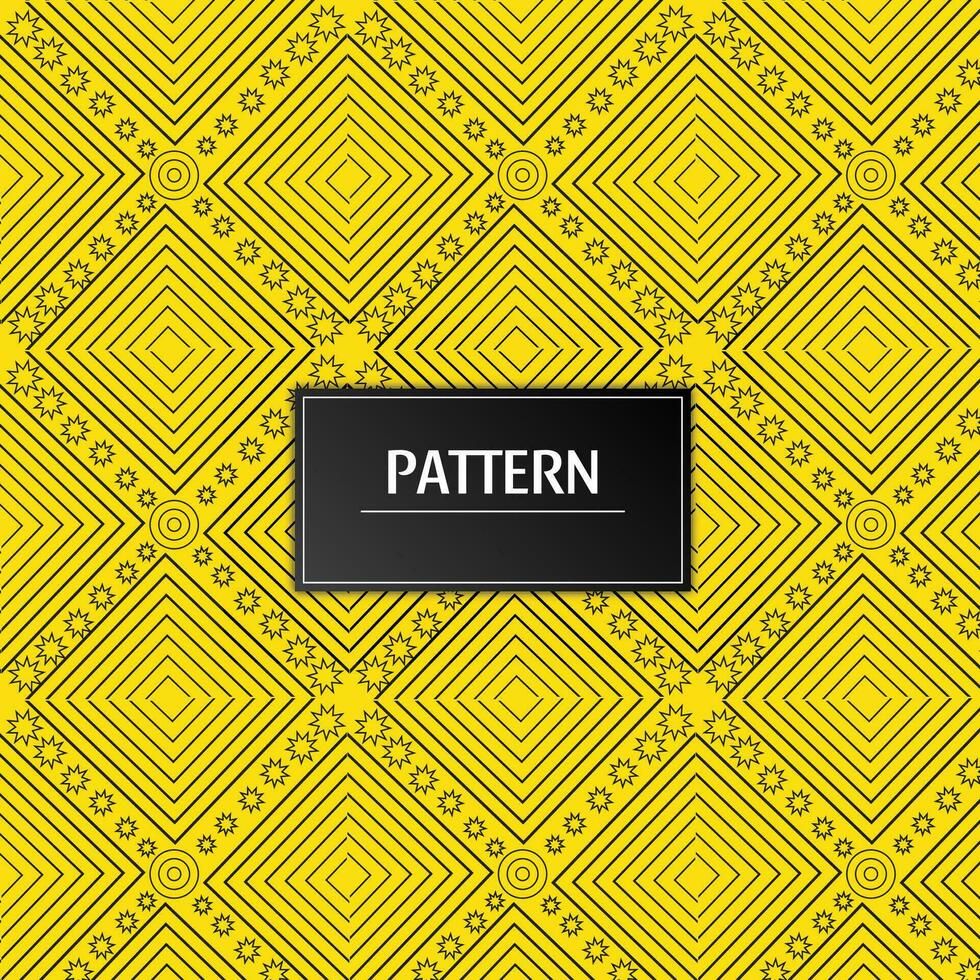 Modern geometric pattern design vector