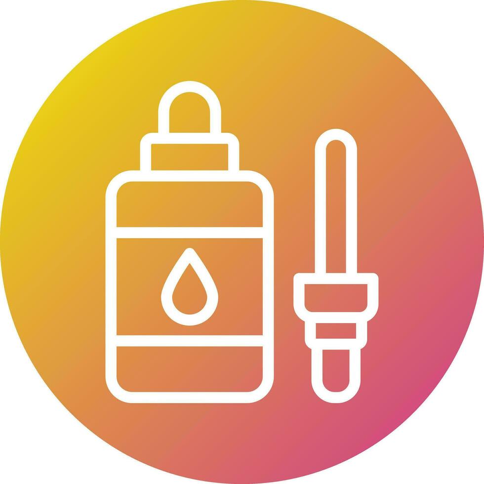 Correction Fluid Vector Icon Design Illustration