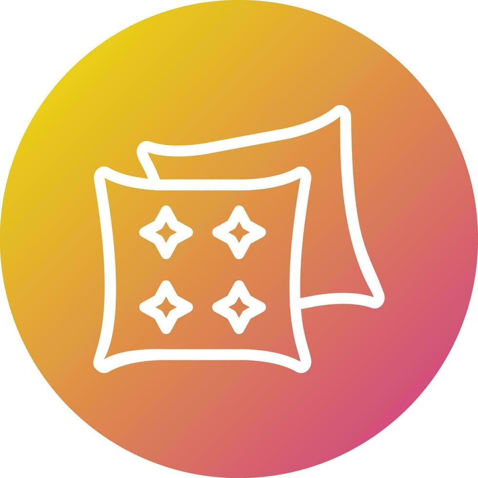 Pillow Vector Icon Design Illustration