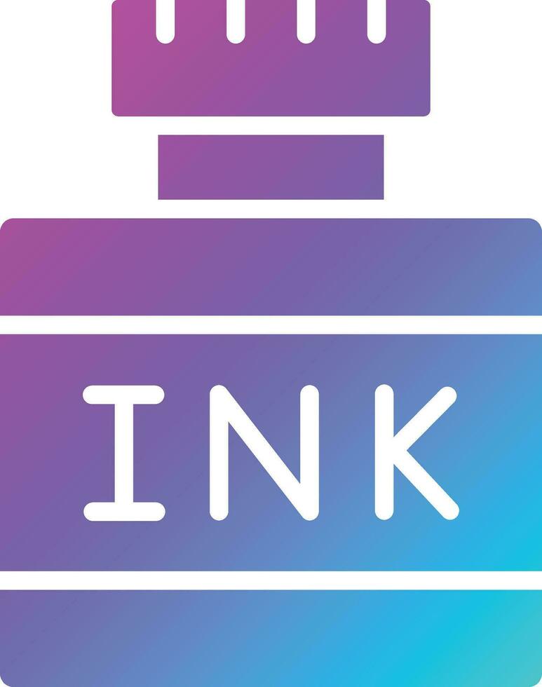 Ink Vector Icon Design Illustration