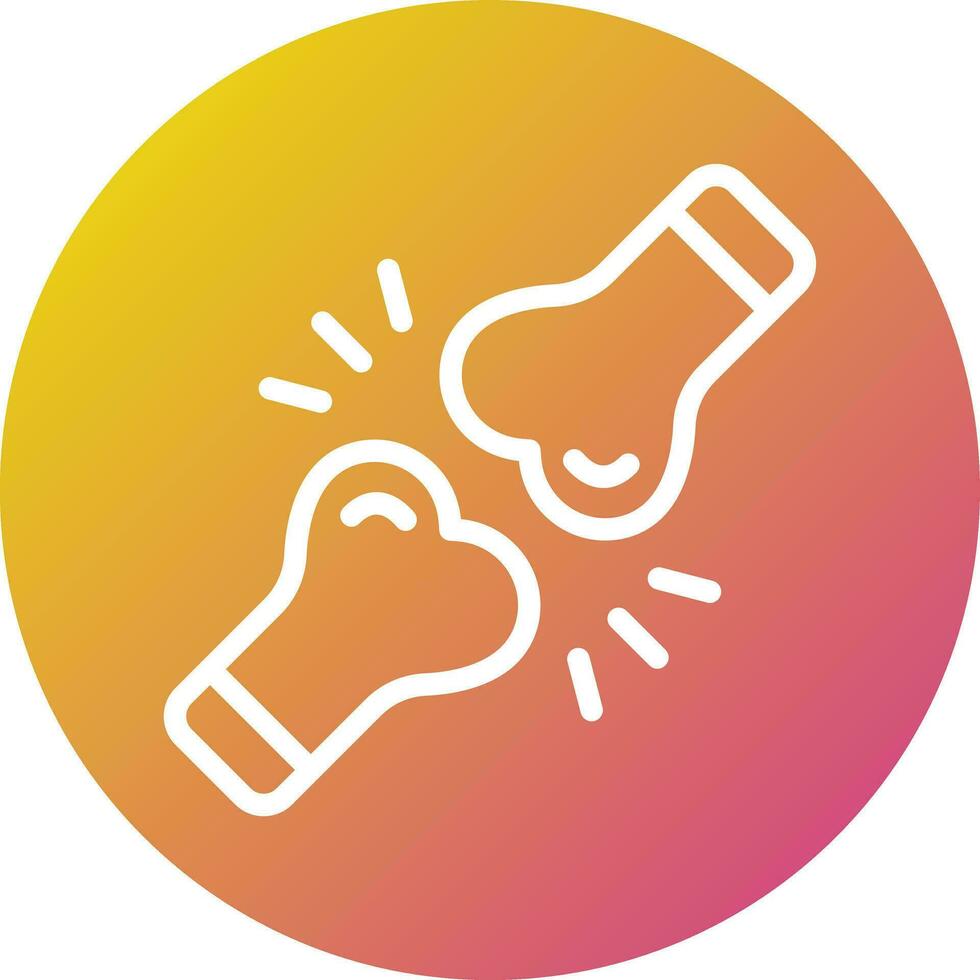 Fracture Vector Icon Design Illustration