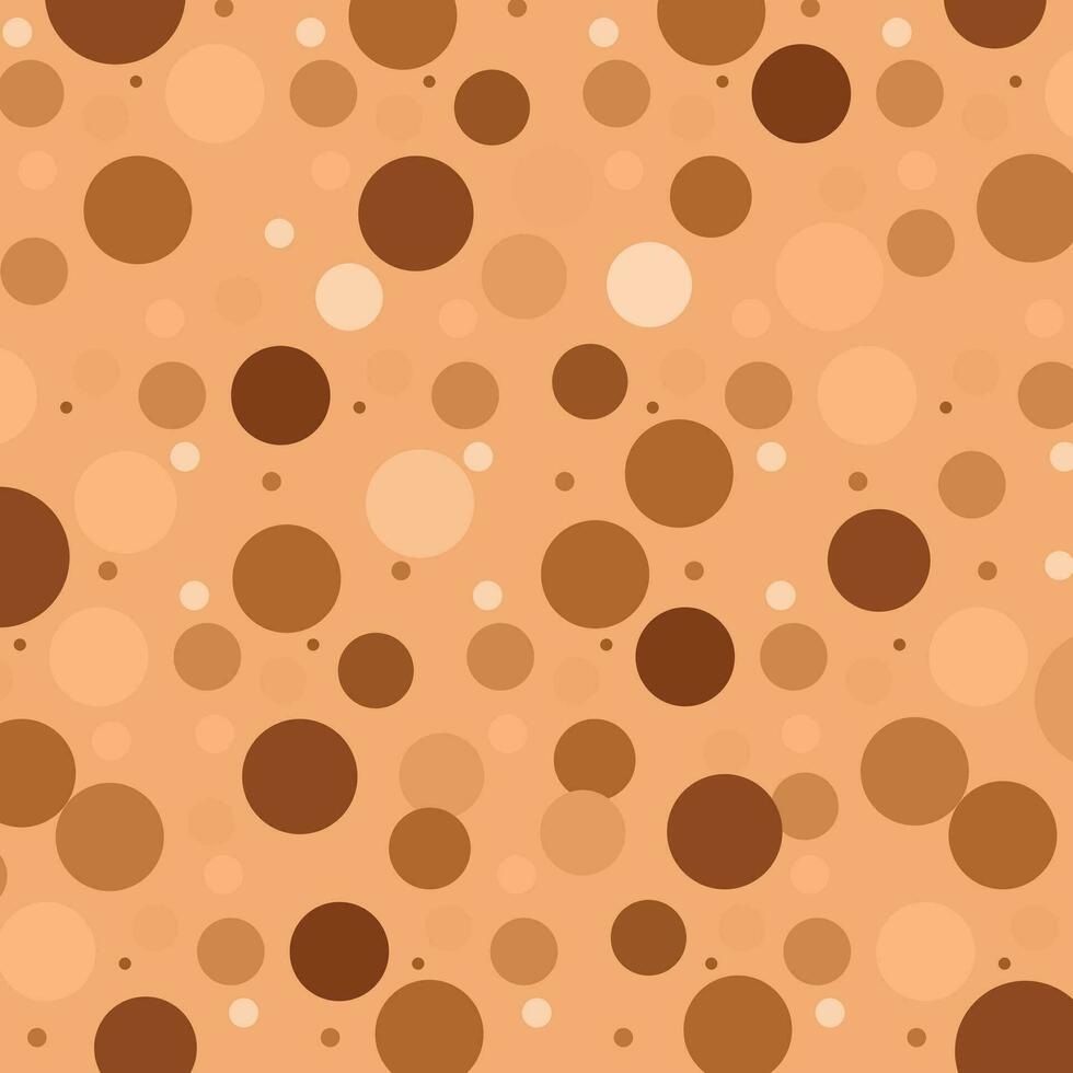 abstract coloring polka dot pattern vector art.