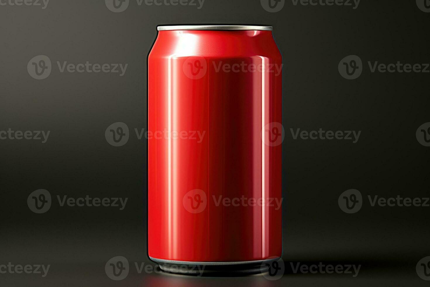 drink can is a metal container designed to hold a liquid AI Generated photo