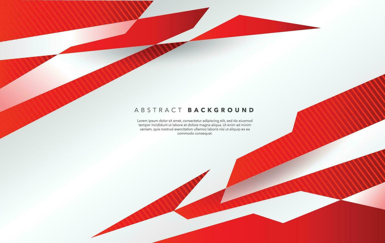 red and white color gradient abstract background vector