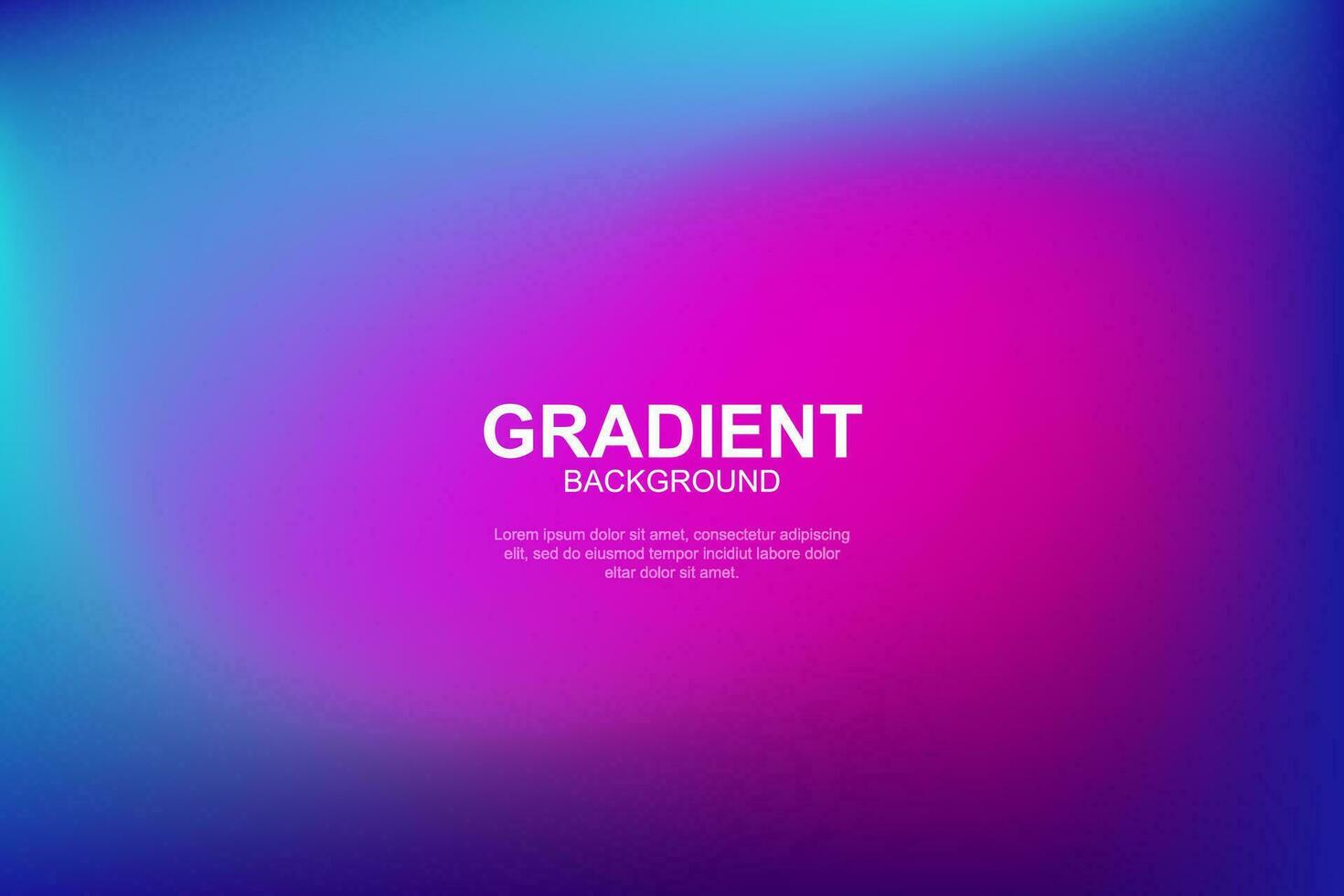 Bright color gradient background vector