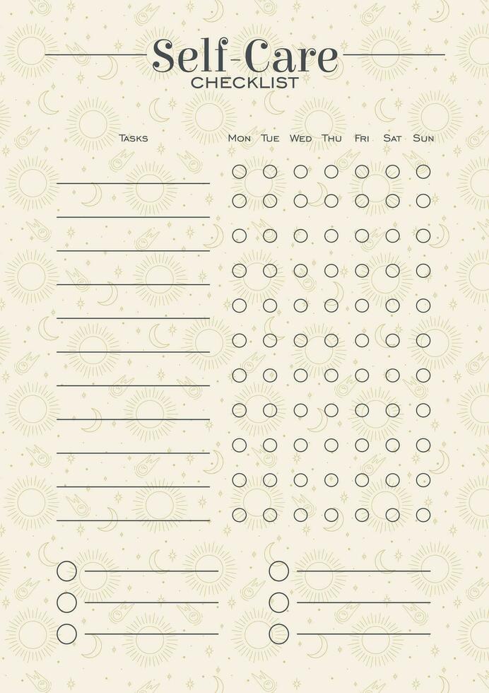 self-care-checklist-minimalist-planner-page-design-categories-of-notes-33533282-vector-art-at-vecteezy for Free Printable Printable Self Care Checklist Self-care checklist minimalist planner page design. Categories of notes. 33533282 Vector Art at Vecteezy for Free Printable Printable Self Care Checklist