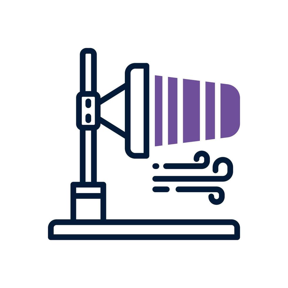 windsock dual tone icon. vector icon for your website, mobile, presentation, and logo design.